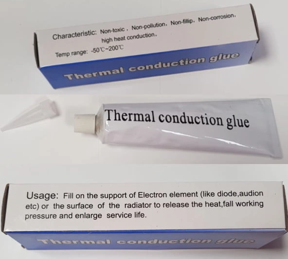 Pastă Transfer Termic Panouri Solare HEISS, Tub 36g (Rezistență 200°C)