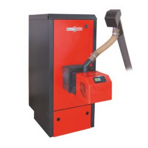 Centrala pe peleți Pelletherm MARATHON 40 kW cu arzător rotativ și curățire automată + Buncăr Cadou